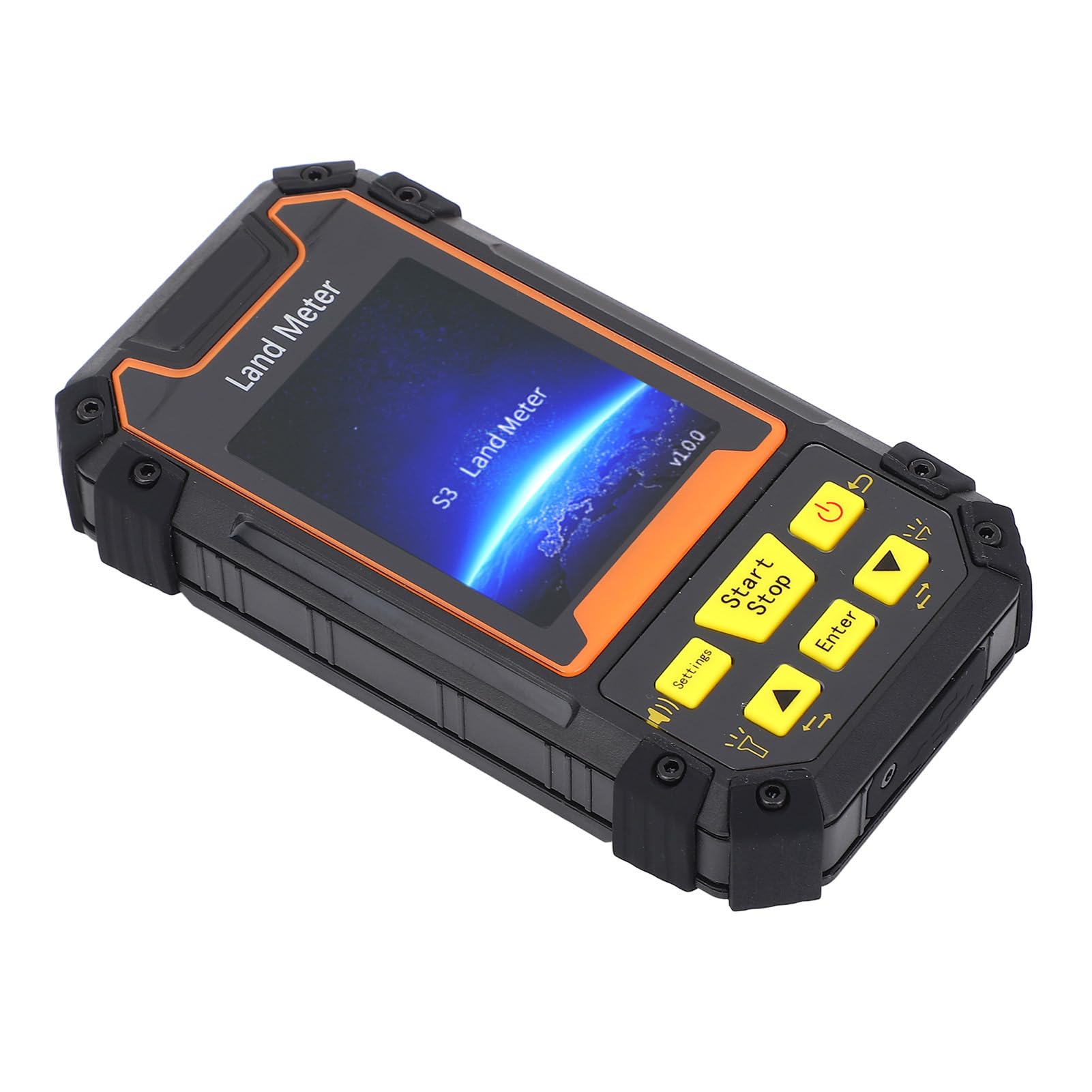 FTVOGUE Land Meter S3 Equipo Topográfico GPS Portátil, Receptor GNSS de Alta Sensibilidad para Medición de Distancia de área, Herramienta Profesional de Topografía Terrestre para Ranchos, Jardines