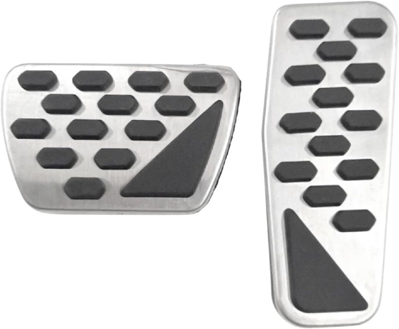 2 Pcs/Set Car Foot Pad Gas Brake Pedals Pad Anti-Slip Cover for Jeep for Gladiator JT 2020 2021 2022 Pedals