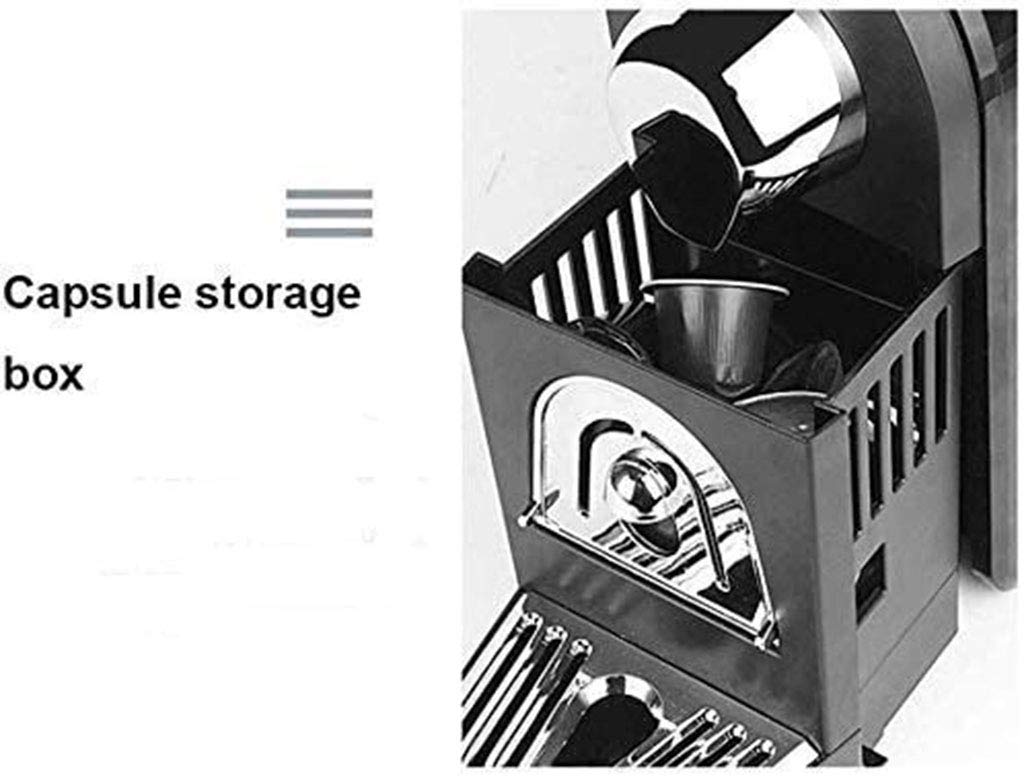 Cafetera, Cafetera De Cápsulas, Máquina De Café Expreso, Cafetera De Cápsulas Múltiples, Máquina De Cápsulas Portátil Inteligente Totalmente Automática De Estilo Italiano Para El Hogar(Color:A（paquete