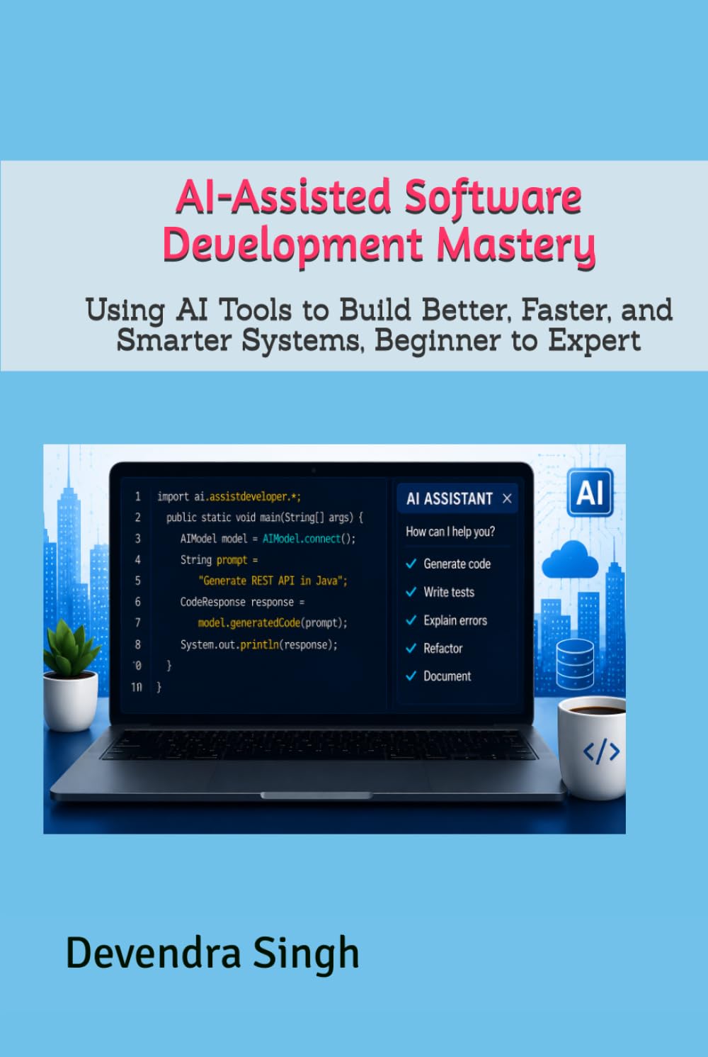 AI-Assisted Software Development Mastery: Using AI Tools to Build Better, Faster, and Smarter Systems, Beginner to Expert