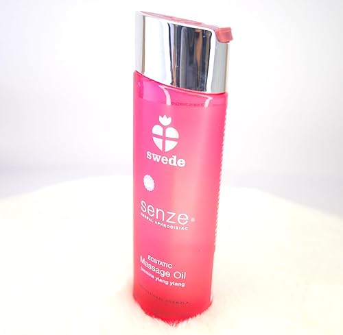 Miniatura 3 de Swede Ecstatic Aceite de masaje erótico para calentamiento, juego previo comestible, afrodisíaco, aromaterapia, aceite de masaje sensual para