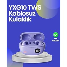YXG10 Bluetooth Kulakl k   Cilt Dostu Uzun Pil  ift Dil Destekli Ak ll  Tasar m