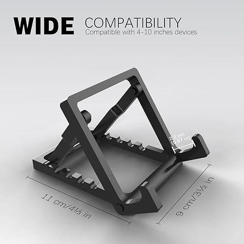 Miniatura 5 de Base de soporte (actualizada) compatible con Steam Deck, Switch Oled Lite, Logitech G Cloud, base de escritorio antideslizante ajustable de cinco