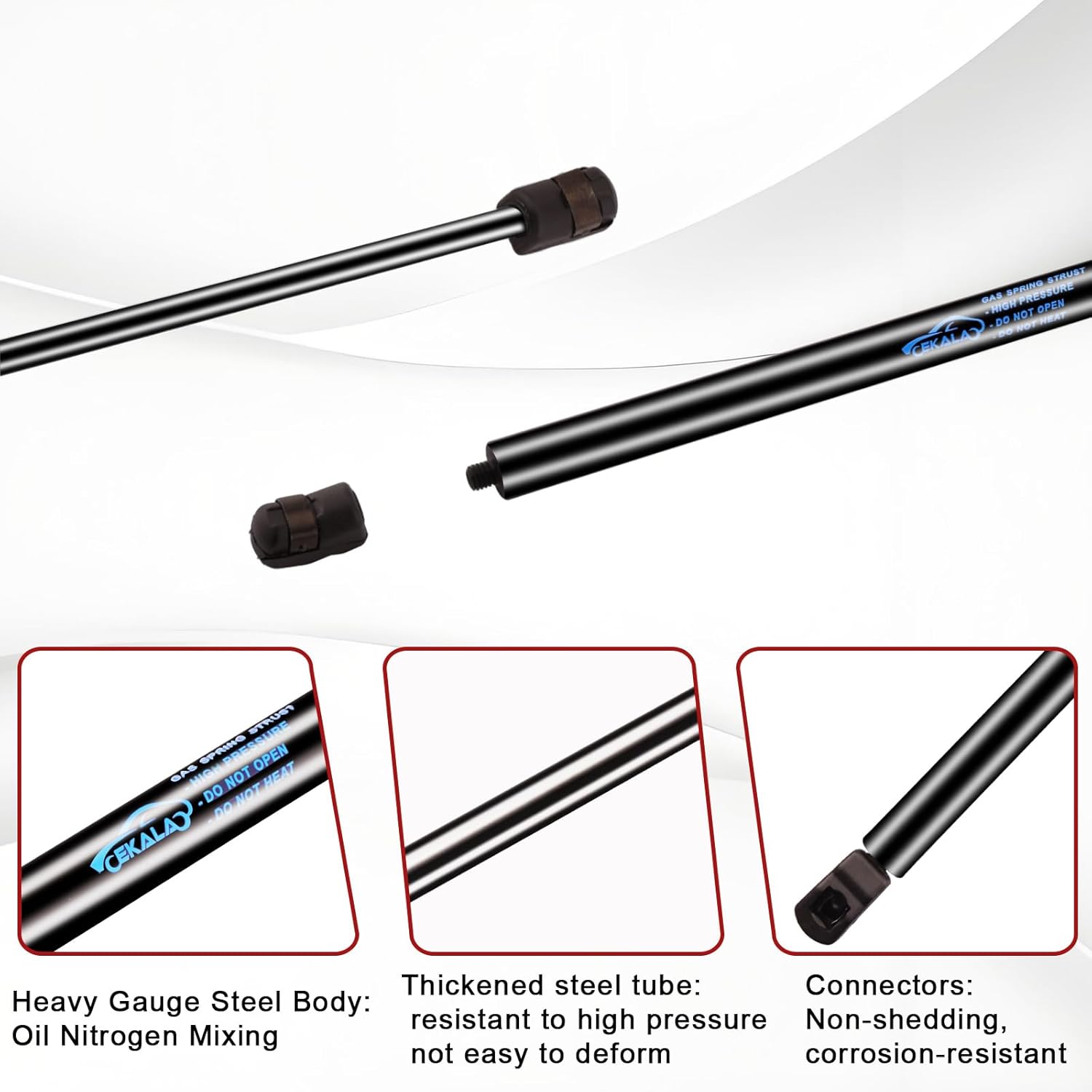 EKALA 81771C6000 Rear Hatch Struts for Kia Sorento 2016-2020 Sport Utility, Except Power Lift Gate, Car Tailgate Liftgate Trunk Struts Lift Support Replace for 7012, PM3350, 81771-C6000, 2Pcs