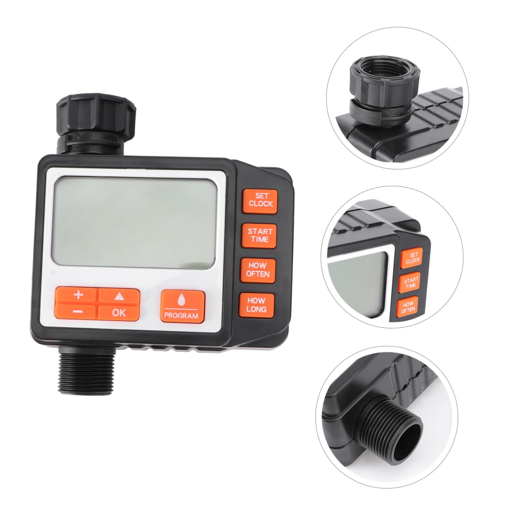 Digitaler Bewässerungstimer, Intelligente Zeitschaltuhr ohne Batterie