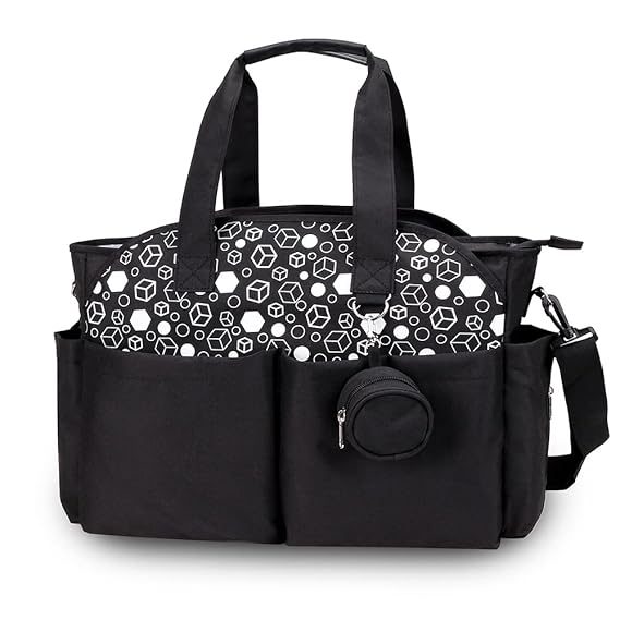 Lmbabter Diaper Bag Tote with Changing Station Upgrade Multi-Function Baby Bag with Adjustable Shoulder Strap