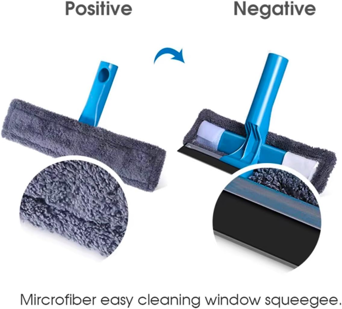 6-in-1 Cleaning Tools Set with Long Handle