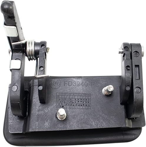 Miniatura 312 de TRQ Manija de puerta exterior texturizada LH del conductor trasero para Chevy GMC Pickup Truck SUV