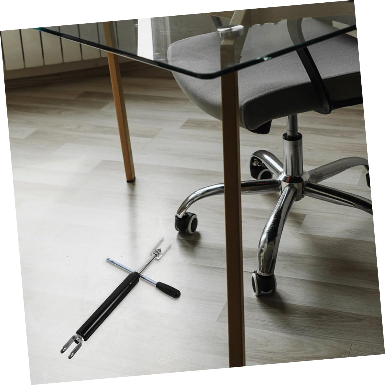 2sets Barber Chair Gas Spring Rod Replacement Salon Chair Repairing Parts Fitting Rod