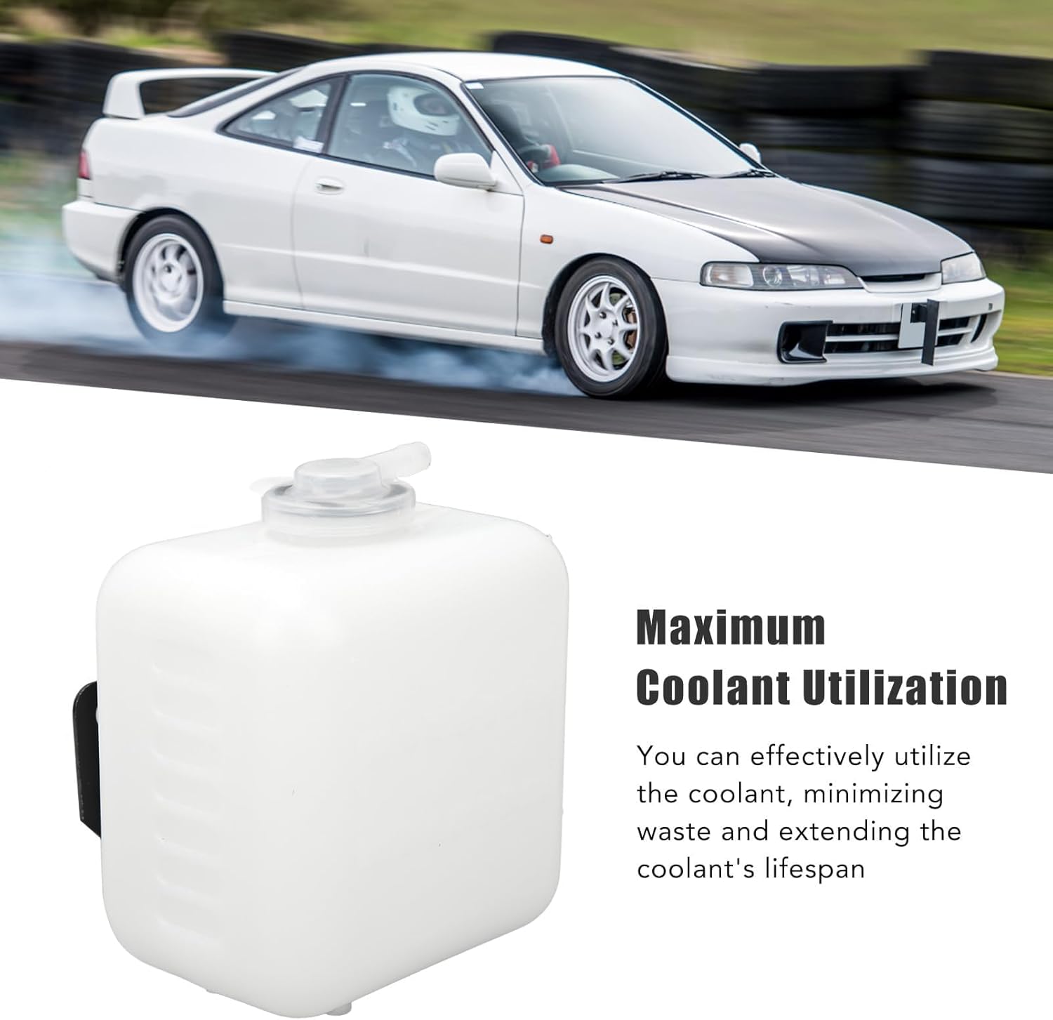 JEOZBM Coolant Reservoir Cistern, Coolant Overfluxion Cistern for Mi-ni 2002-2008