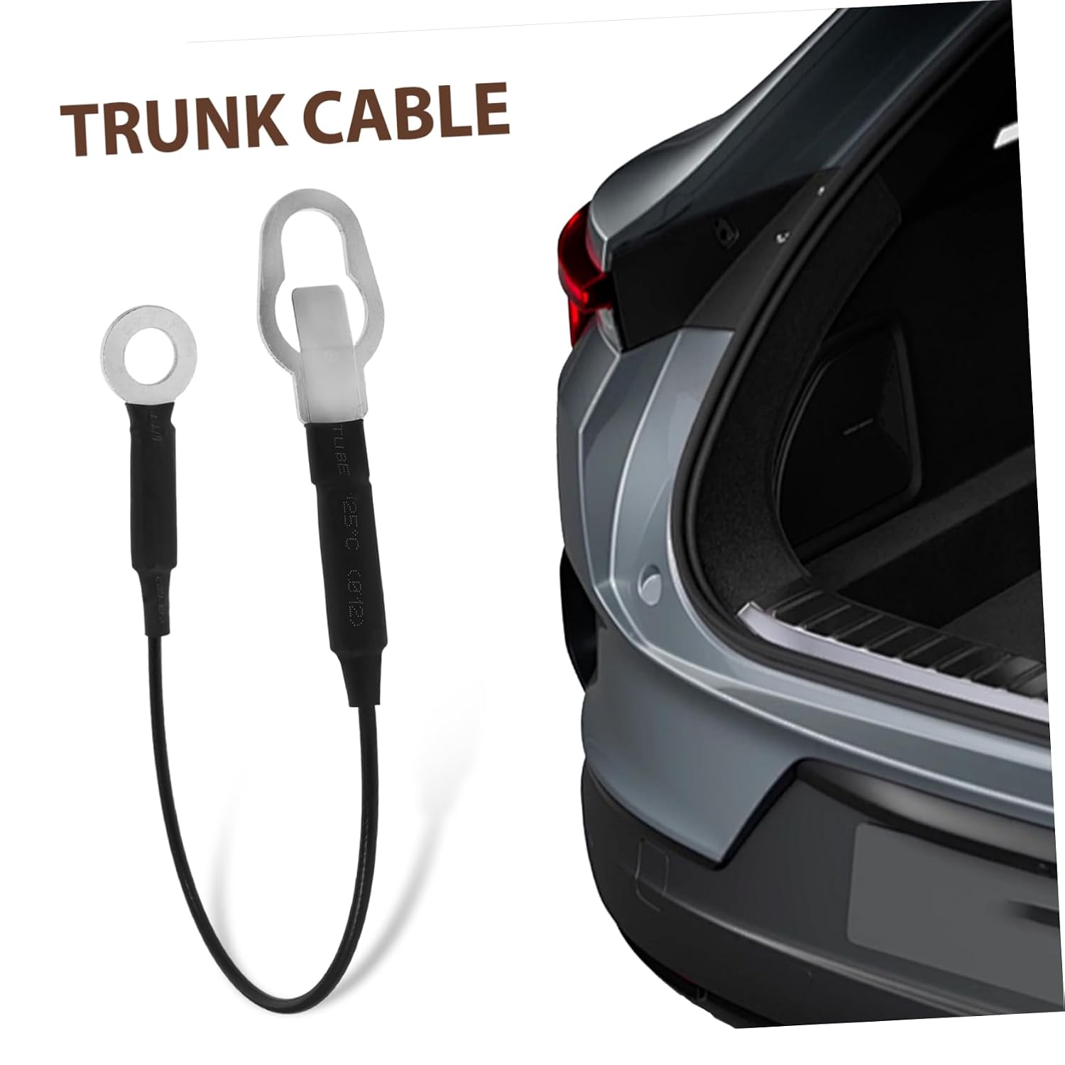 Car Tailgate Cable Kit Replacement Tailgate Support Cable for Easy Install Wire Holder Automotive