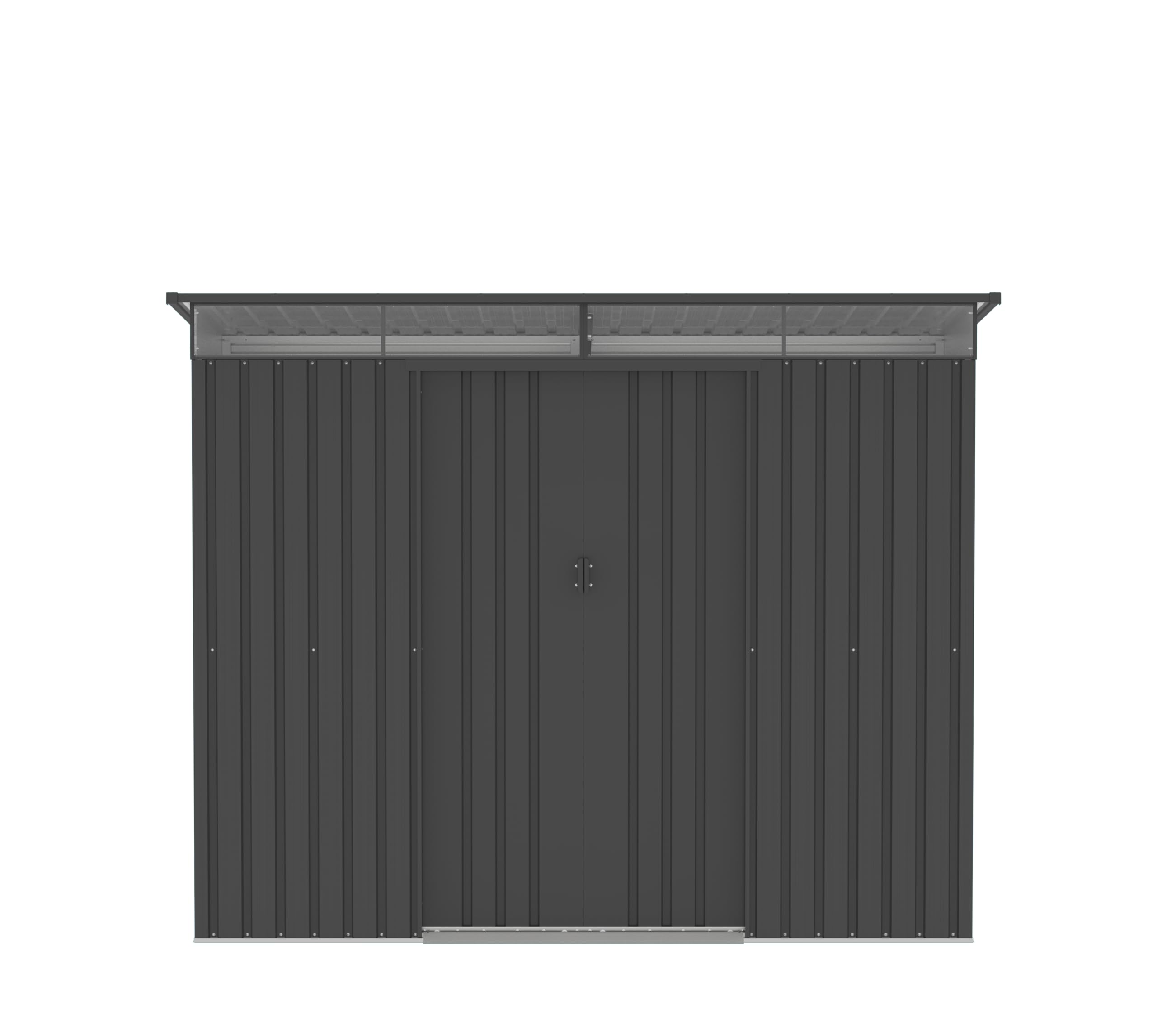 tepro Casetta per attrezzi in metallo Multi Shed XL Skylight, dimensioni: 263 x 184 x 202 cm