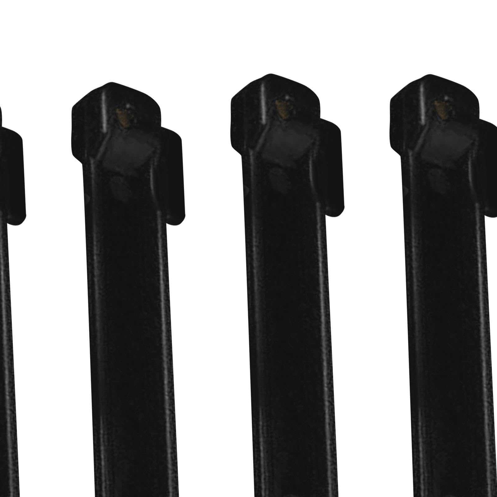 kowaku 5 Units of Tent Pegs, Reliable Ground Fixings for Tents and Canopies, Black, 15cm