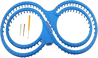 Xmas 8 Shaped Plastic Knitting Looms for Hats, Scarves, Sweaters