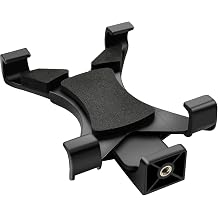 GERUI Tripod Mount Adapter Universal Tablet Clamp Holder4.8-7.8 Inch Adjustable Width, Most Tablets, Compatibility with Tripod/Monopod/Selfie Stick