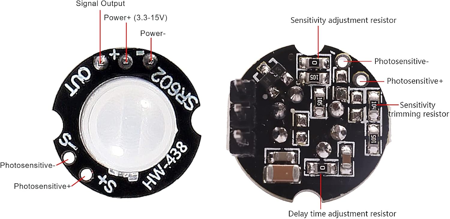 SR602 Module Pinout and Components