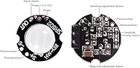Vista 3 de 5 unids SR602 sensor de movimiento detector módulo mini piroeléctrico infrarrojo sensor interruptor alta sensibilidad para electrónica DIY