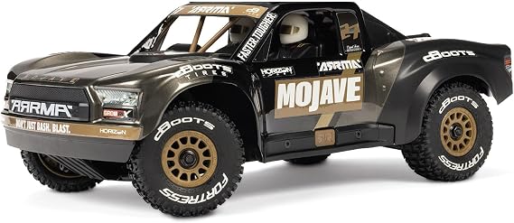 ARRMA Mojave GROM 4X4 223S BLX Brushless Desert Truck RTR, Black | ARA2304T1, Small Scale, With DSC, Battery and Charger Not Included