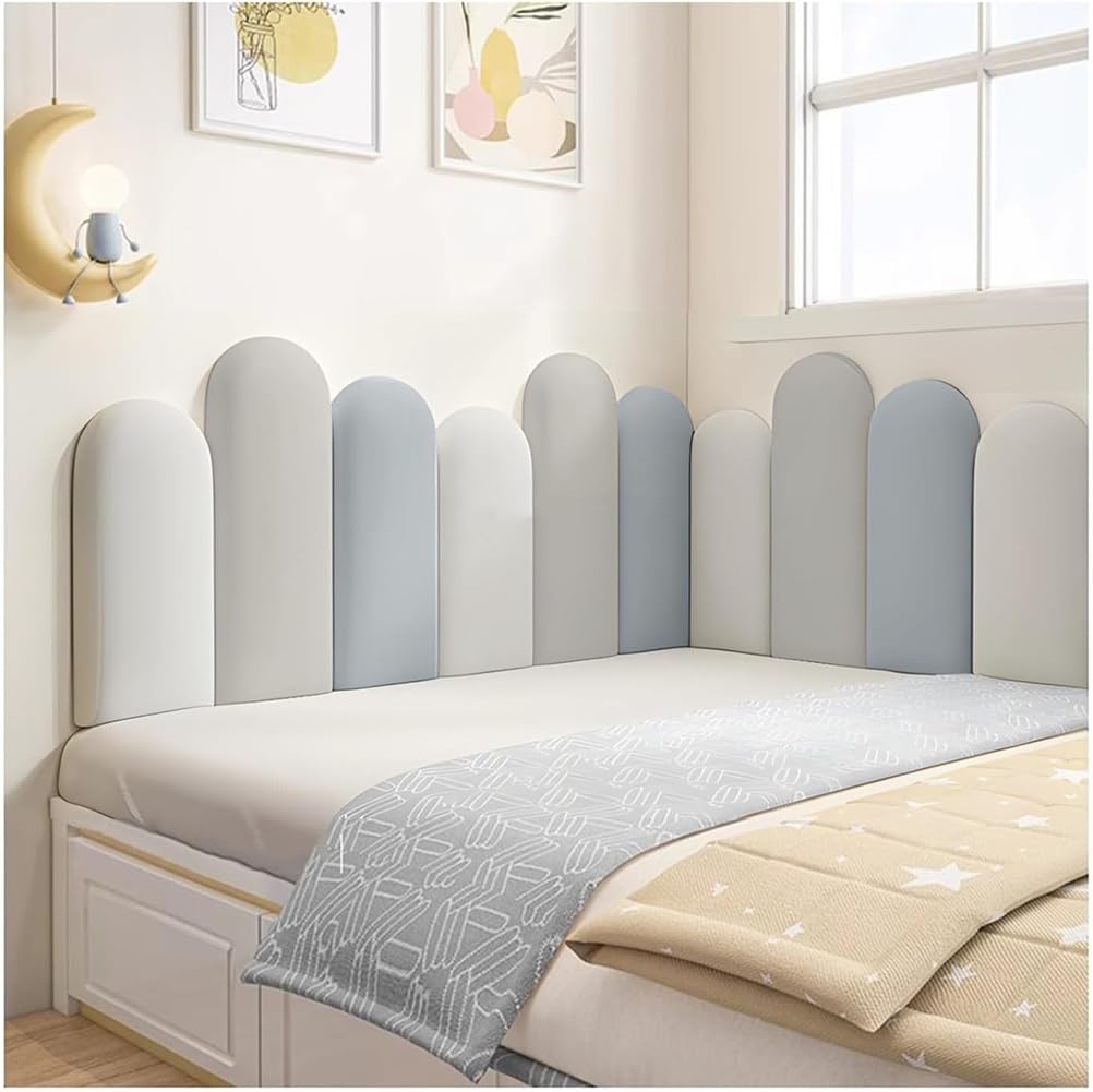 Paneles de pared tapizados de esponja para crear un rincón de lectura infantil seguro
