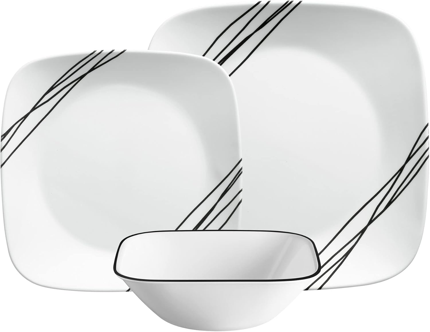 Libbey Clear Square Dinnerware Set Wedding Registry Must Haves