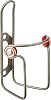 Elite 0972505 Ciussi Inox Water Bottle Cage, Silver