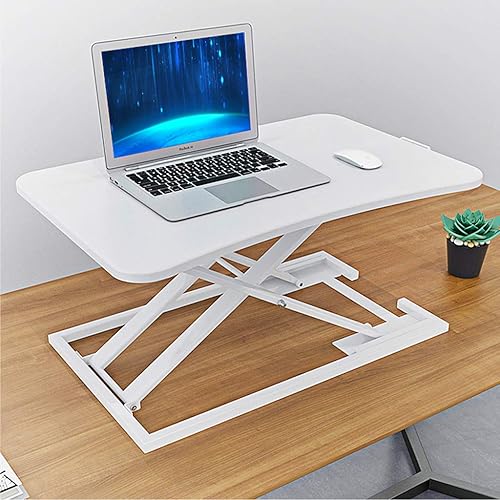 Mesa de trabajo plegable, escritorio de computadora ajustable, soporte de elevación para ordenador portátil, extensor de escritorio de repuesto para