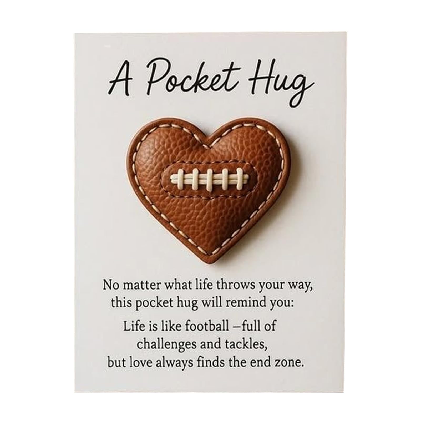 Générique de Poche - 14 cm x 3,1 Pouces | Coeur de de Poche | | pour Thanksgiving, la fête des mères, Les Amis, Câl Grands-Parents, Les Filles, la Saint-Valentin, Un Anniversaire