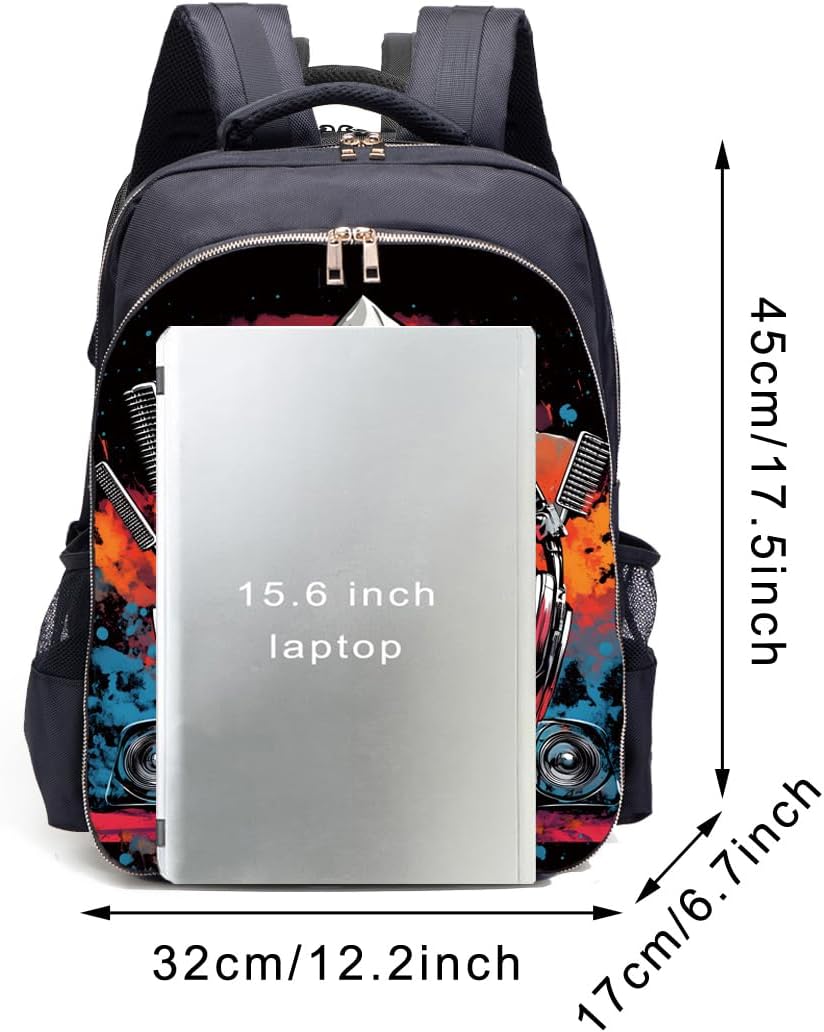 Large Barbers bags for Clippers and Supplies Makeup Backpack Bag Organizer for Hairstylists Bookbag for Travel Tools Bag for Men