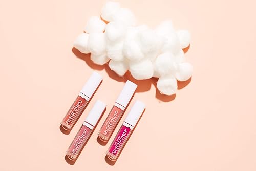 Miniatura 10 de wet n wild Liquid Lipstick Cloud Pout Marshmallow, Light Pink Cloud Chaser  Mousse de crema labial mate  Aceite de argán  Vitamina E (paquete de 1)