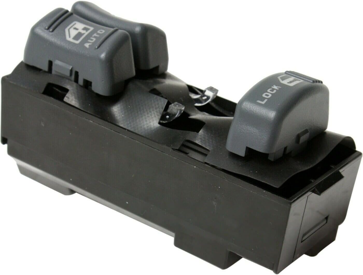 1pc Power Door Window Control Switch Front Left Driver Side Gray with 3 Buttons Truck 2 Door for GMC,for Chevy