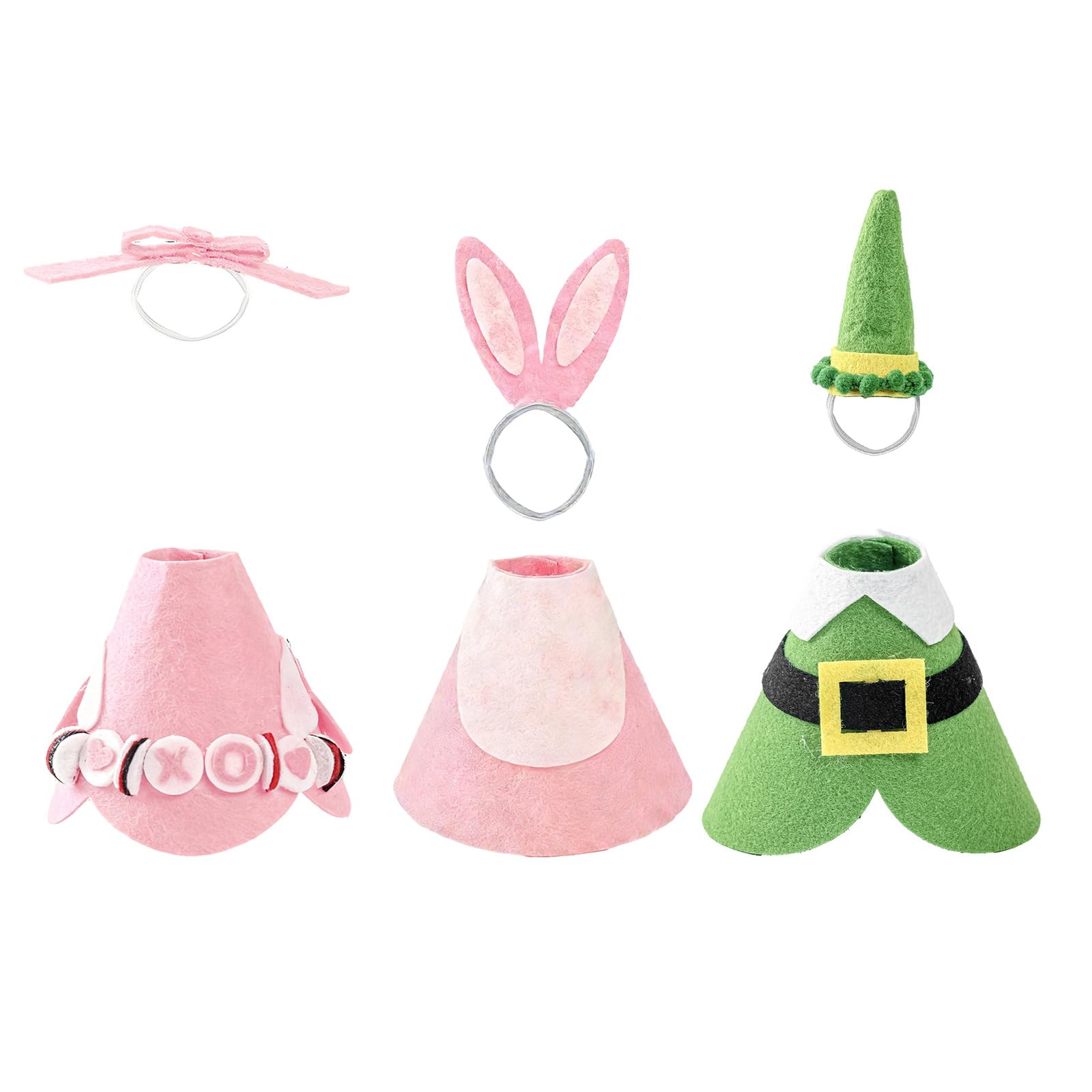 Kaeltsyn Stylish Miniature Geese Holiday Costume Feature Artistic Design Perfect for Scandinavian Home Decoration PVC Geese Decors