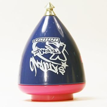 Spin Top Saturno Xtreme Roller - Bearing Tip SpinTop - Blue Pink