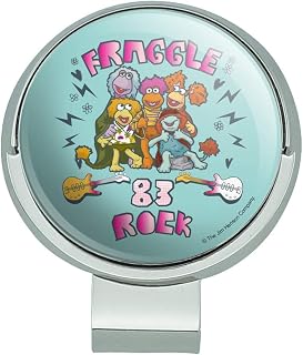 GRAPHICS & MORE Fraggle Rock Established 1983 GOBO Red Wembley Mokey Boober Golf Hat Clip with Magnetic Ball Marker