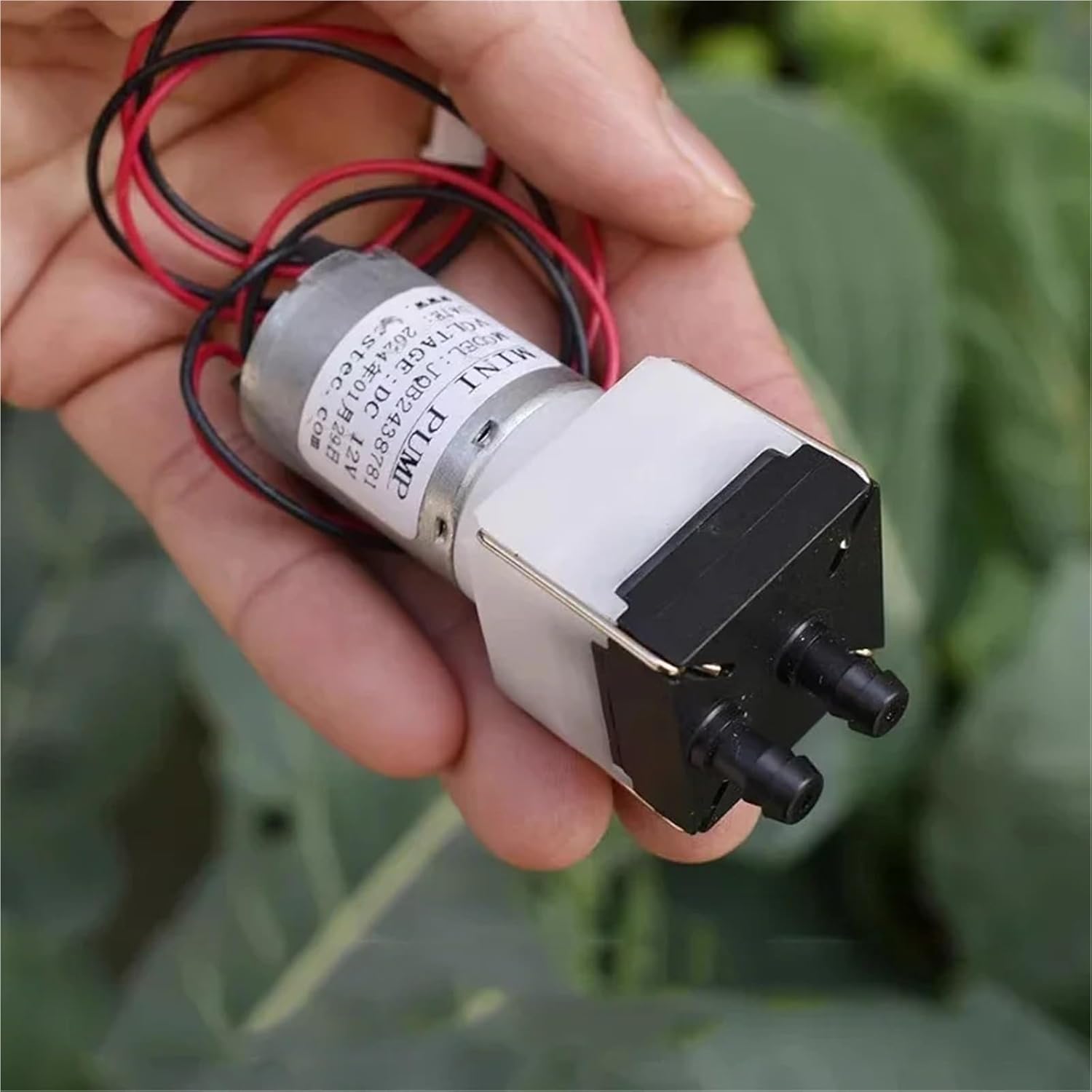 JQB2438 Miniature 28mm Diaphragm Vacuum Air/Oxygen Pump 9V-15V 12V Negative Pressure Suction for DIY Aquarium Fish Tank