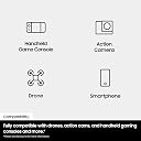 Samsung T9 microSDXC, 256GB, 200 MB/s Read, 130 MB/s Write, Memory Card for Avid Gamers & Professional Creators, Compatible with Smartphone, Action Camera, Drone & Gaming Console (MB-MH256T/WW) gallery image