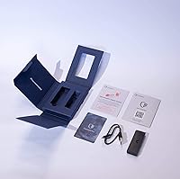 Vista 6 de Pro - Cartera Crypto Hardware Tamaño de tarjeta de crédito, seguridad EAL6+, conectividad Bluetooth