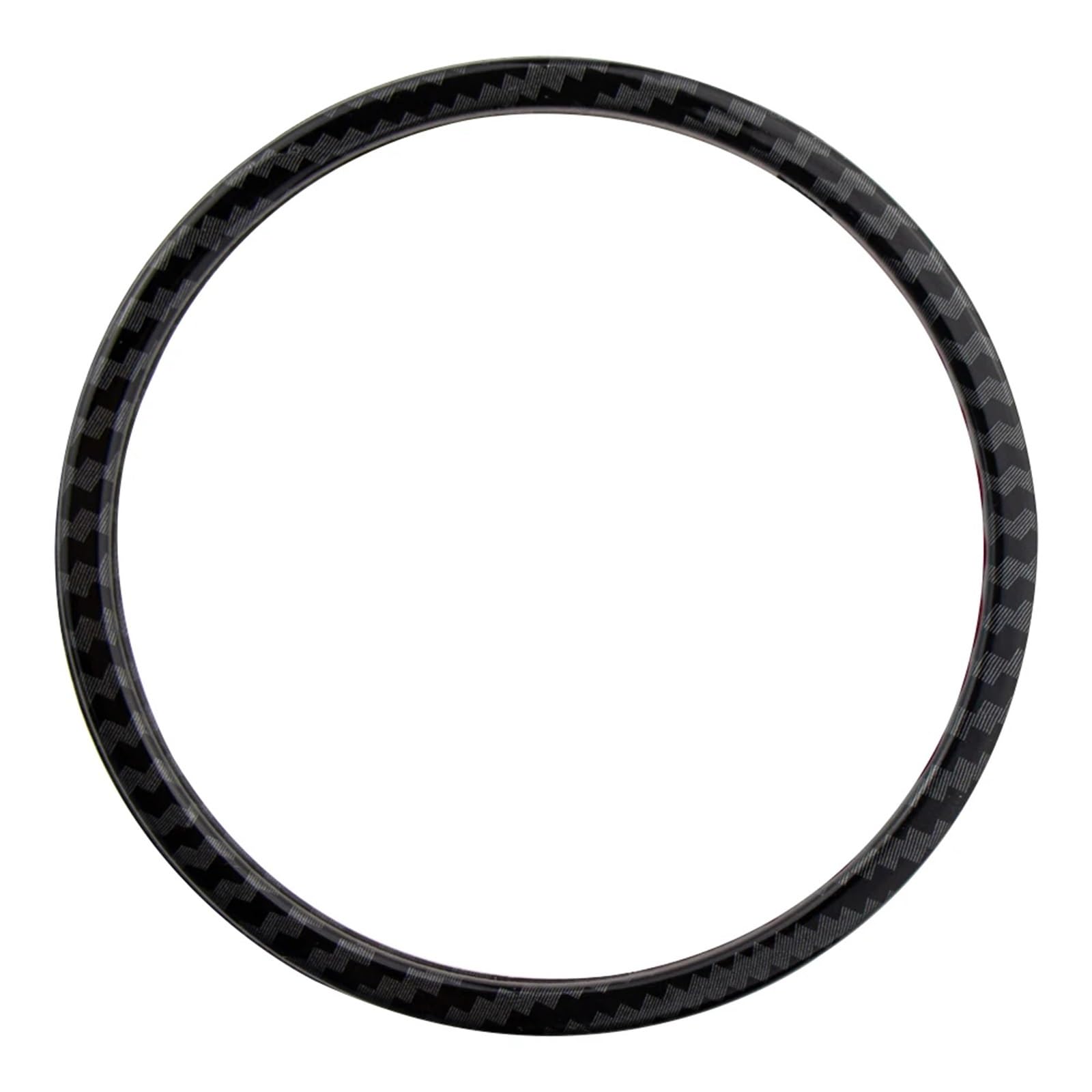 Car Trim Interior for Mazda 2 3 6 for Demio CX3 CX-3 CX-5 CX5 CX7 CX9 2017 2019 Car Steering Wheel Trim Circle Sequins Cover Sticker(Black)