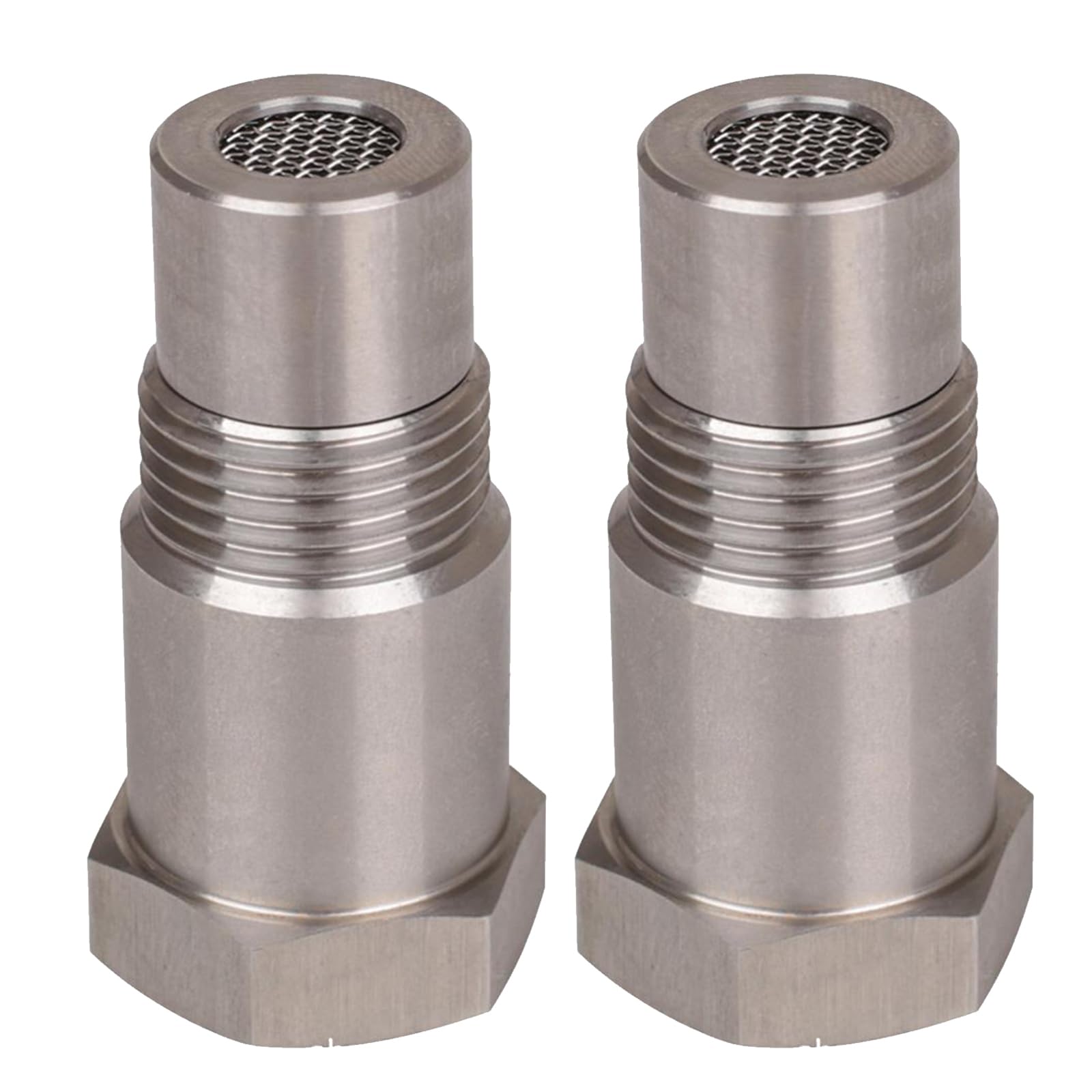 Lot De 2 Entretoises Sonde Lambda 45 Mm M18x1.5 – Adaptateur Universel Détrompeur O2 Pour Économiser Du Carburant Et Booster Les Performances