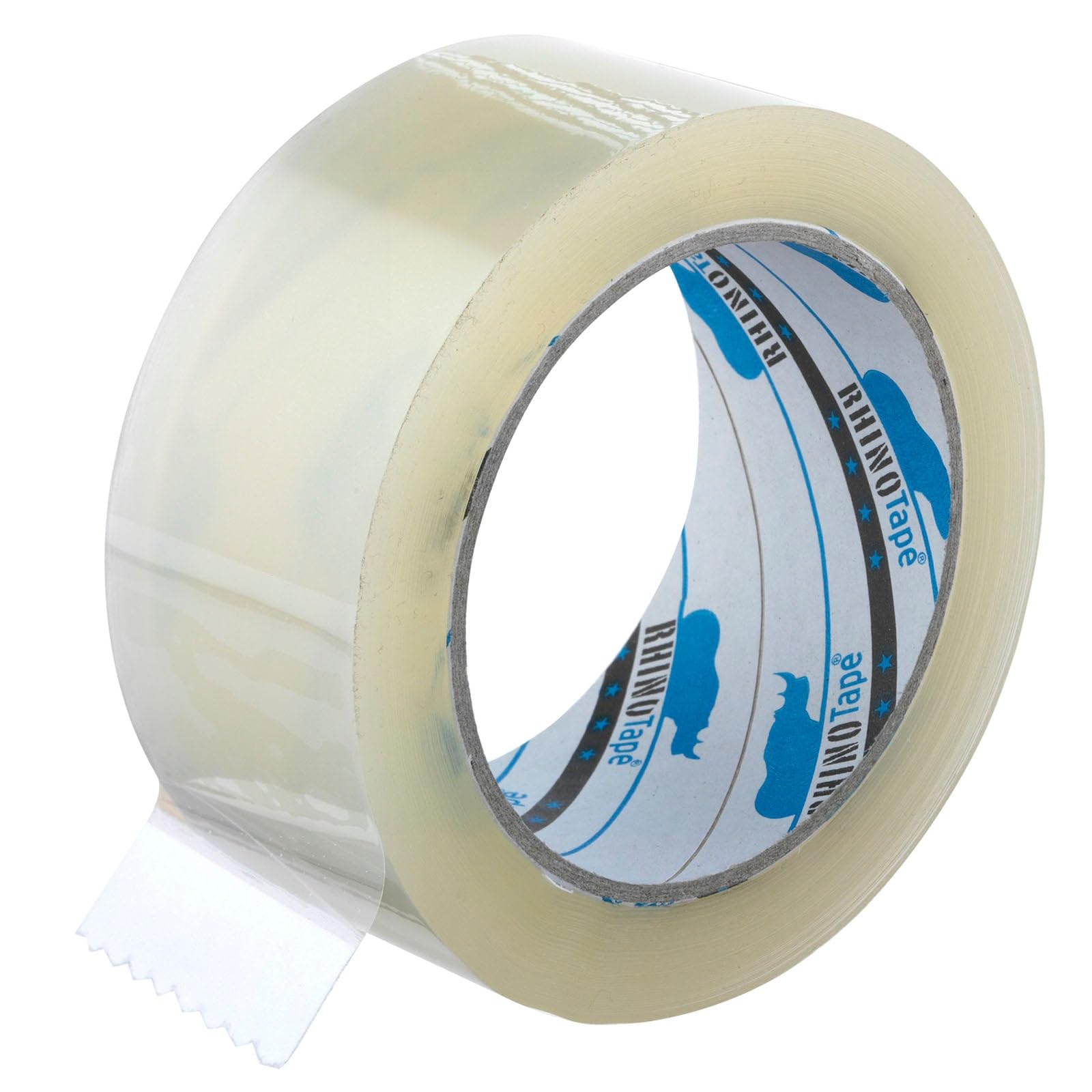 Packband Transparent 50mm x 66m - 36 Rollen Paketklebeband mit Extra Klebekraft - Rhino Tape PP Klebeband