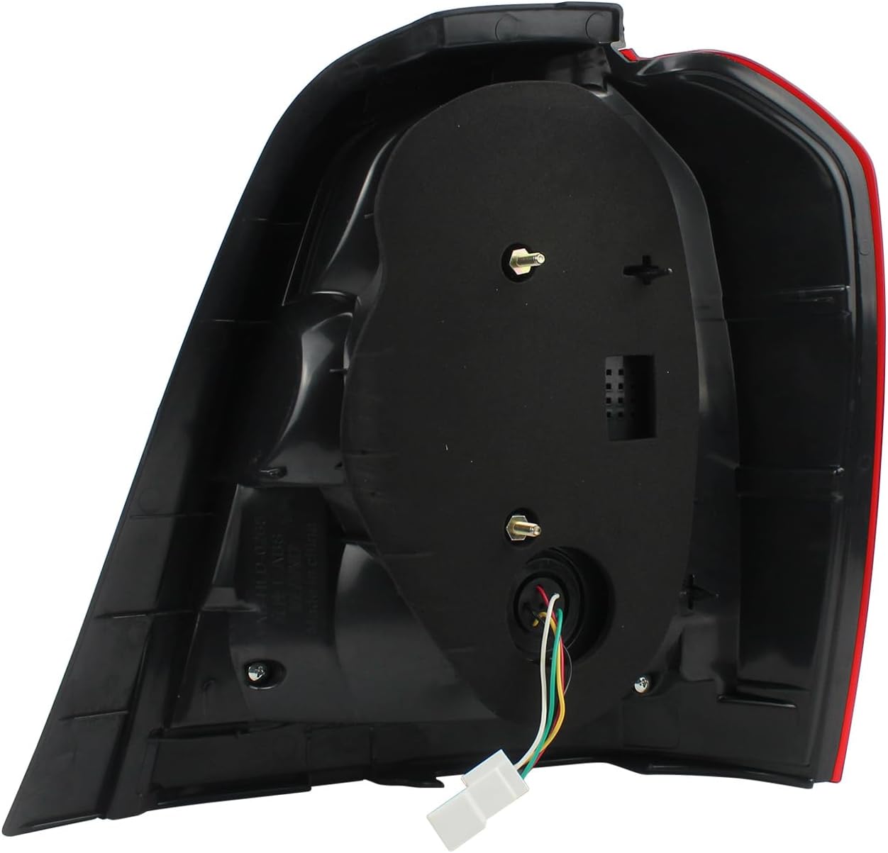 VLAND LED Red Tail Lights Compatible For 2001-2007 Toyota Highlander With Reverse Running Brake Turning Function Rear Lamps, Driver side & Passenger side