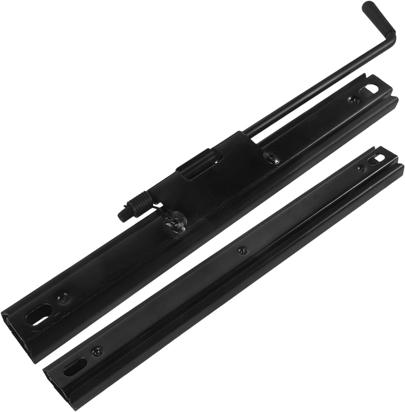 YARNOW Seat Slider Rails Mounting Track Pair for Car Seat Sliding System Compatible with Automotive Interior Accessories Adjustable Front and Rear Position