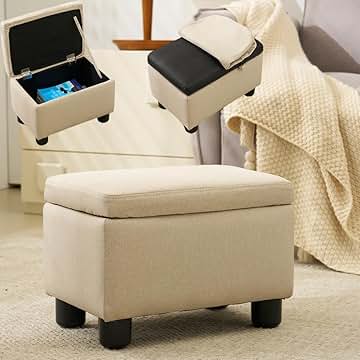 Amazon.co.jp: オットマン 収納 脚付き
