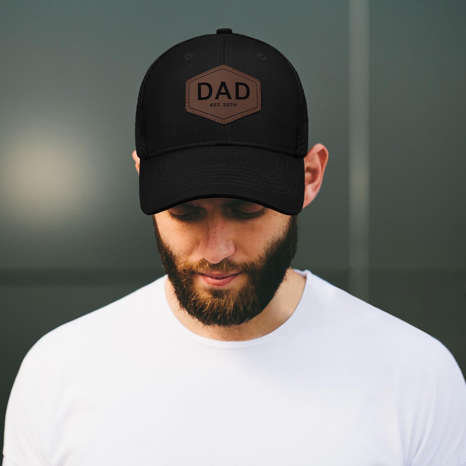 Worlds Best Dad Ever Trucker Hat Fathers Day Birthday Gifts for Father Dad Papa Daddy from Daughter Son Baseball Cap