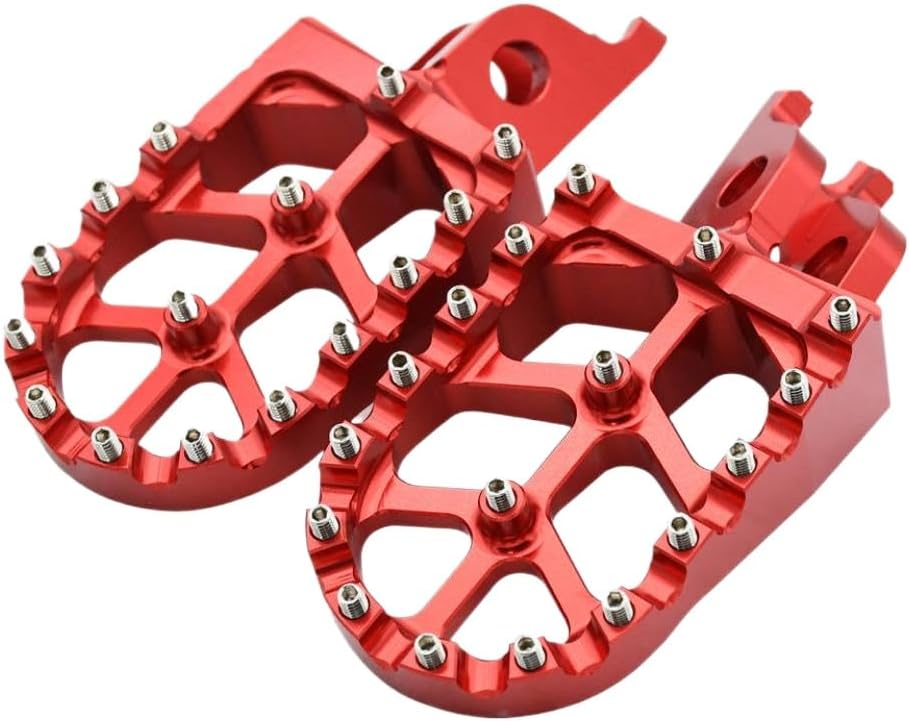 Motocross Bikesと互換性のあるCNCアルミニウムフットペグはKX KLX KXF 250 450 250F 450F