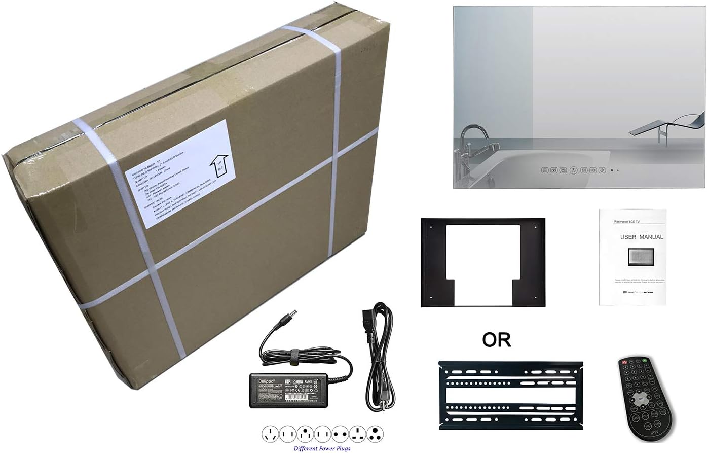 Bеѕt Cуbеr Dеаlѕ 🔥 Soulaca 21.5 inches Smart Waterproof Television Android Vanishing Magic Mirror Bathroom 1080HD LED TV