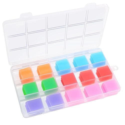 Aphrordity 120 piezas de arcilla de pegamento para pintura de diamante, 6 colores de cera para arte de diamantes, suministros de arte de diamantes