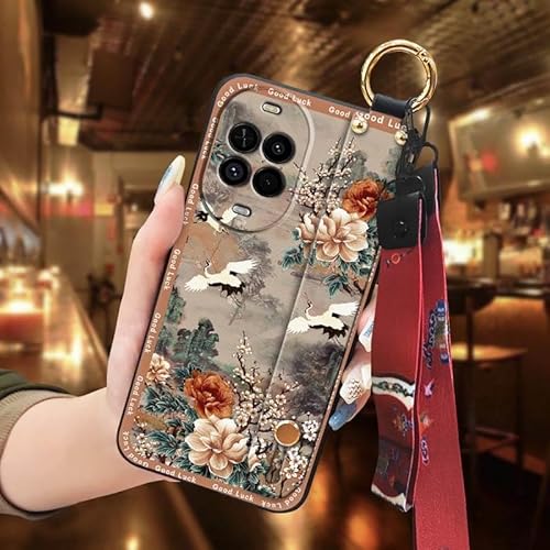 Phone Case Compatible with Huawei Nova14 Lite/Vitality Edition, Durable Anti-knock Silicone For Mom Dirt-resistant Soft case Wri