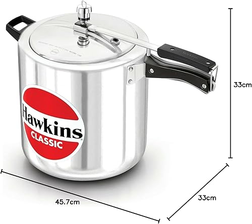 Miniatura 18 de Olla a presión de aluminio Hawkin Classic CL15, pequeña, 0.4 galones, color plateado, Plateado