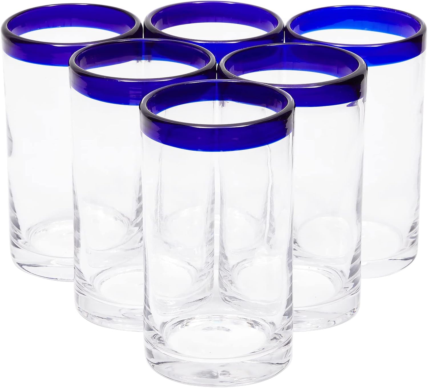 Glassware & Drinkware Mixed Drinkware Sets Includes 84oz Pitcher and 6 Blown Drinking Glasses