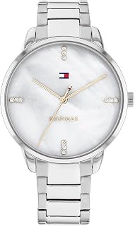 1782544 Caixa de aço inoxidável feminina e pulseira de elos Cor: Prata, Prata